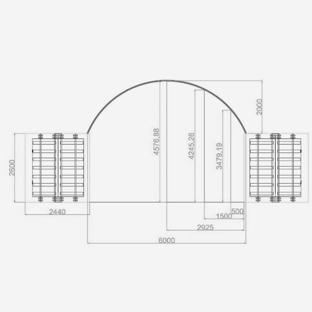 SKYSHEILD 20x40ft Container Canopy
