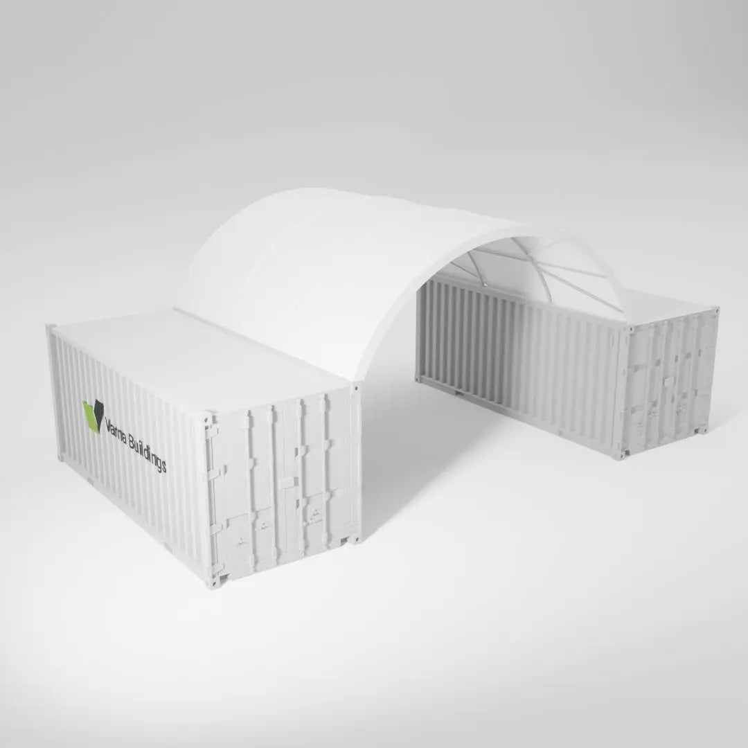 Robust 20x26 Container Shelter: Secure Storage and Shelter Option