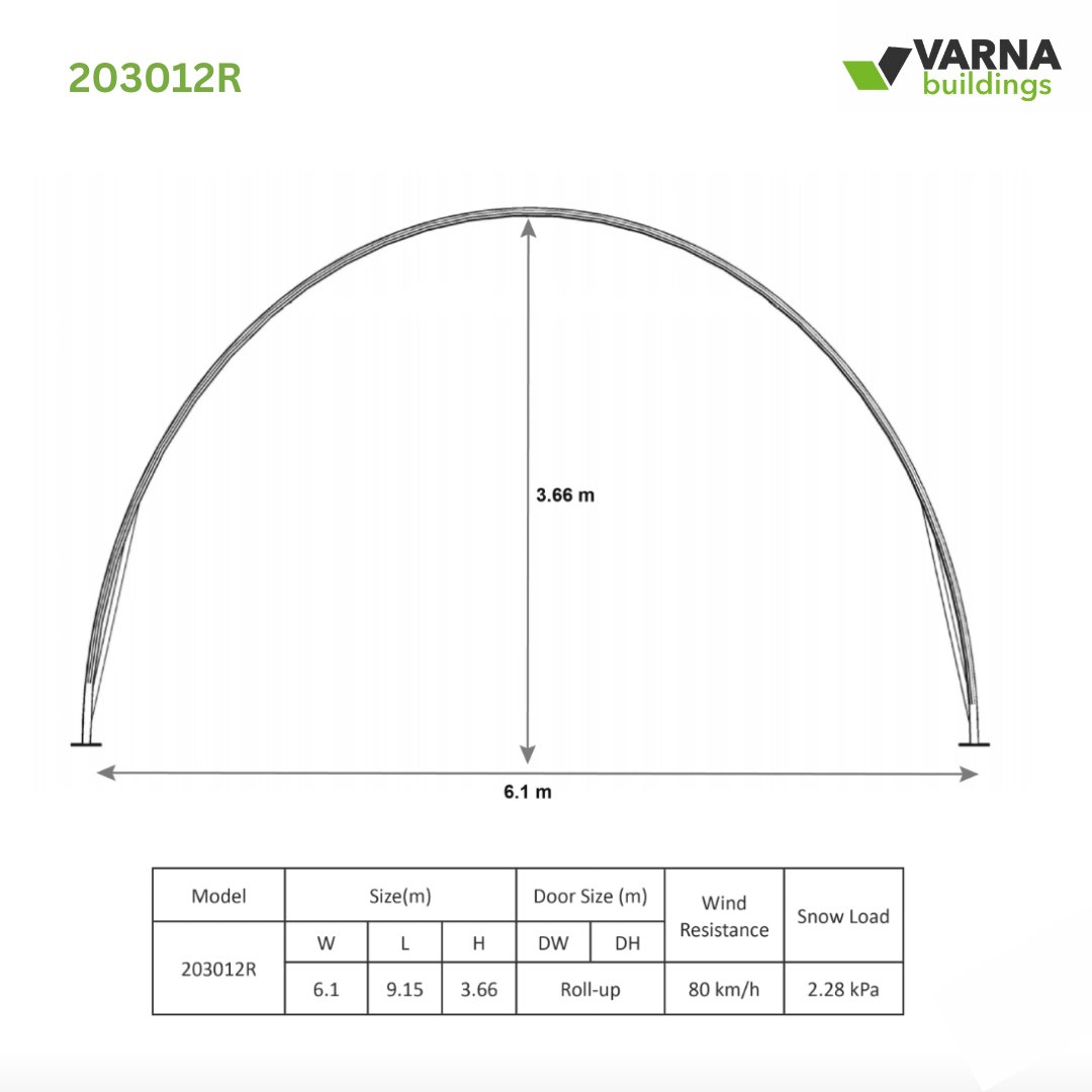 Durable 20x30x12 Single-Trussed Design: Weather-Resistant Construction