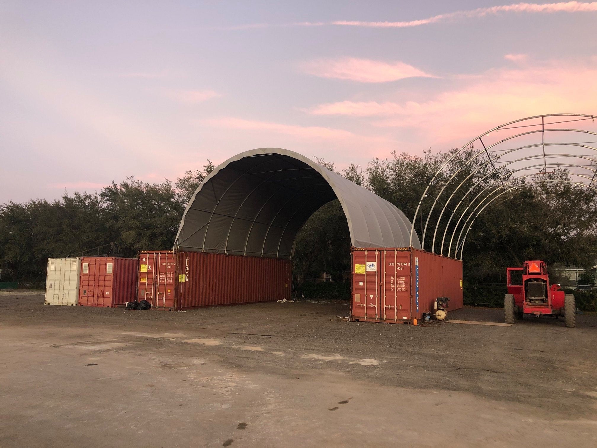 33x40ft Container Canopy