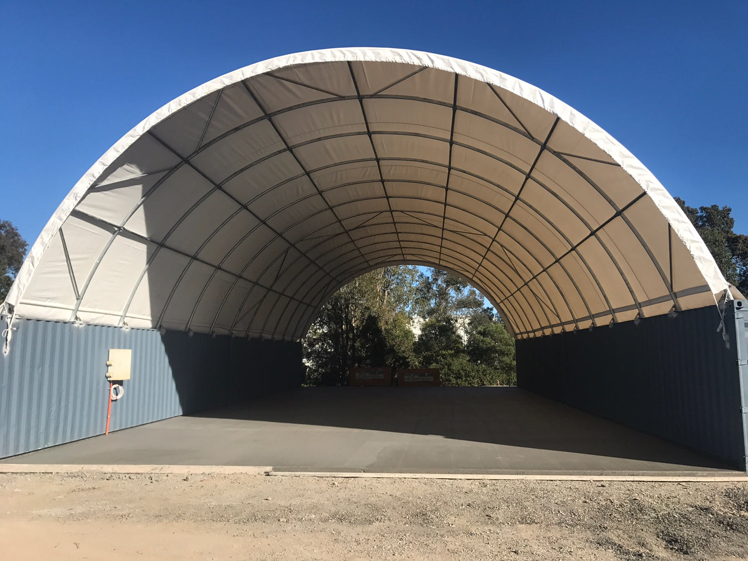 40x80ft Container Canopy