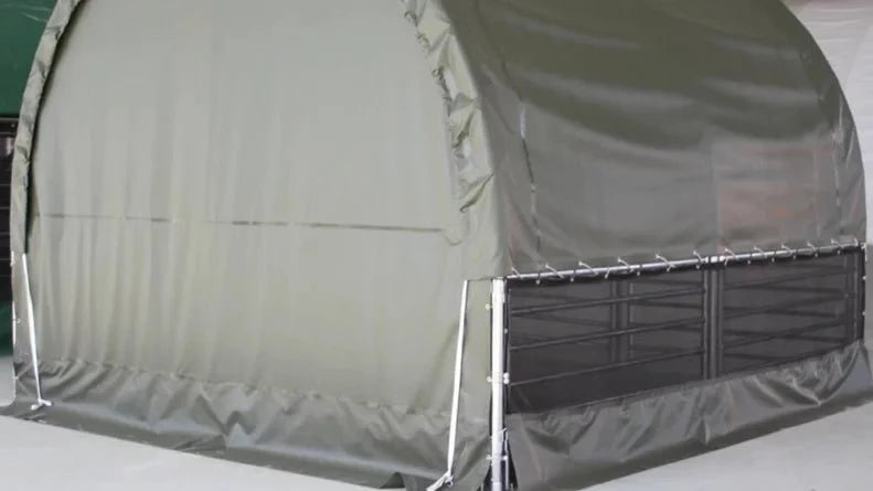 Secure Livestock Shelter: Offering a protected space within a 4x4 Metre area, ensuring the well-being of your animals.