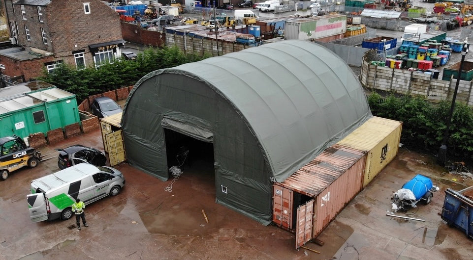 40x80ft Container Canopy