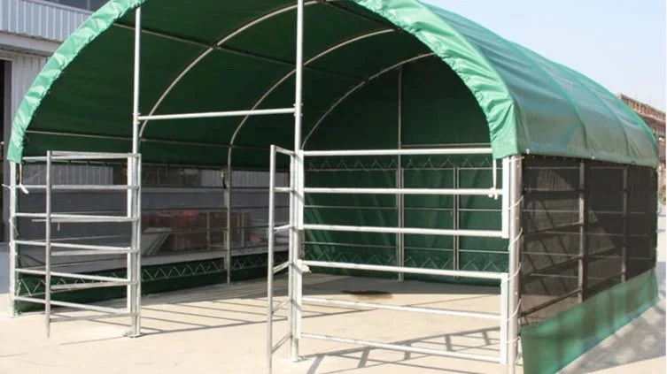 Cozy 6x6 Metre Livestock Shelter: Providing secure and comfortable space for your animals, ensuring their well-being.
