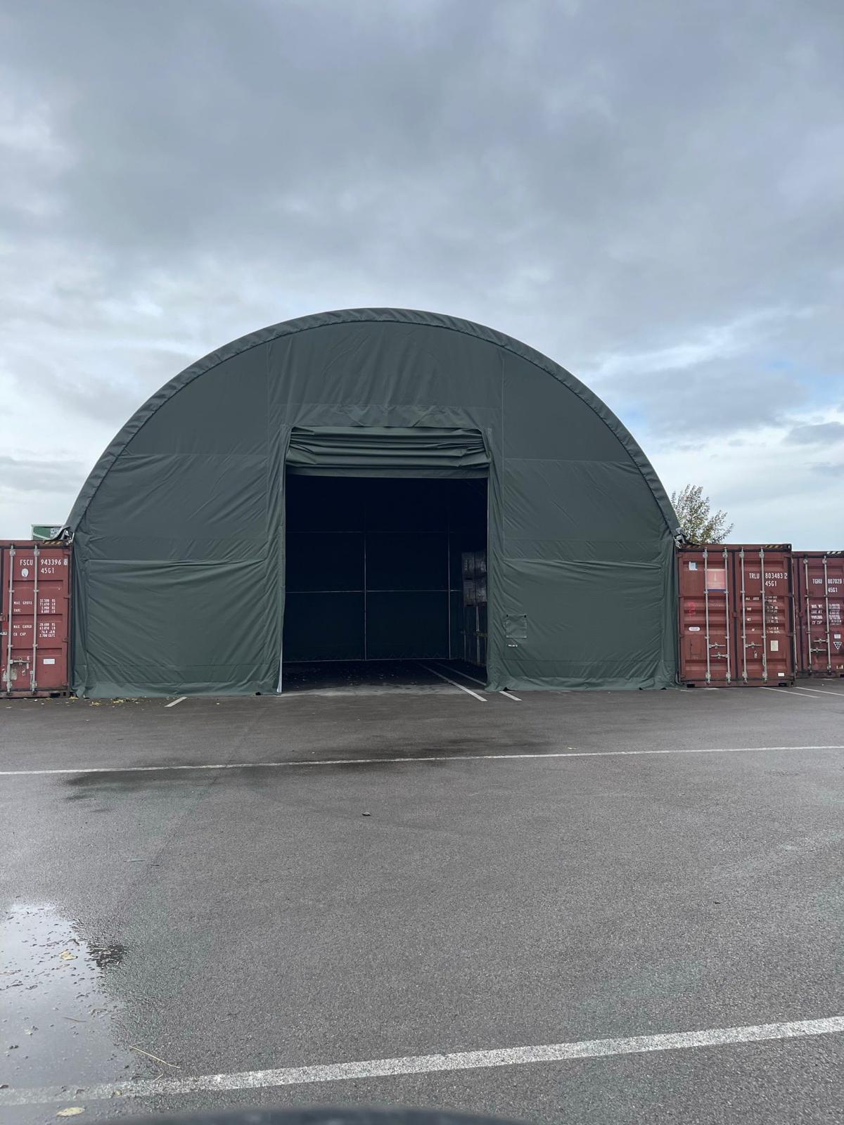 40x80ft Container Canopy