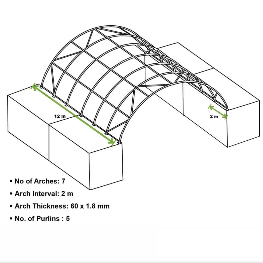  SKYSHEILD  26x40ft Container Canopy