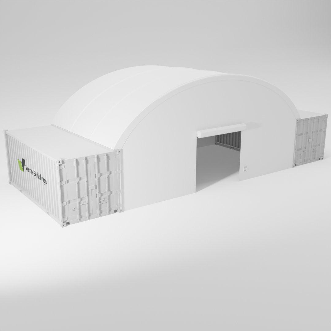 Sturdy Container Canopy: Ensuring reliable coverage for a range of uses.