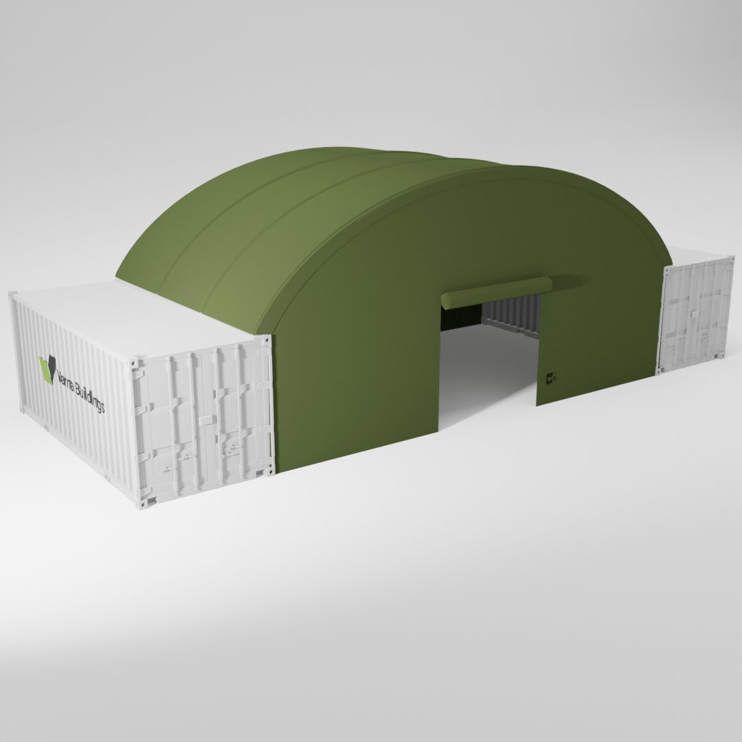 Sturdy Container Canopy: Ensuring reliable coverage for a range of uses.