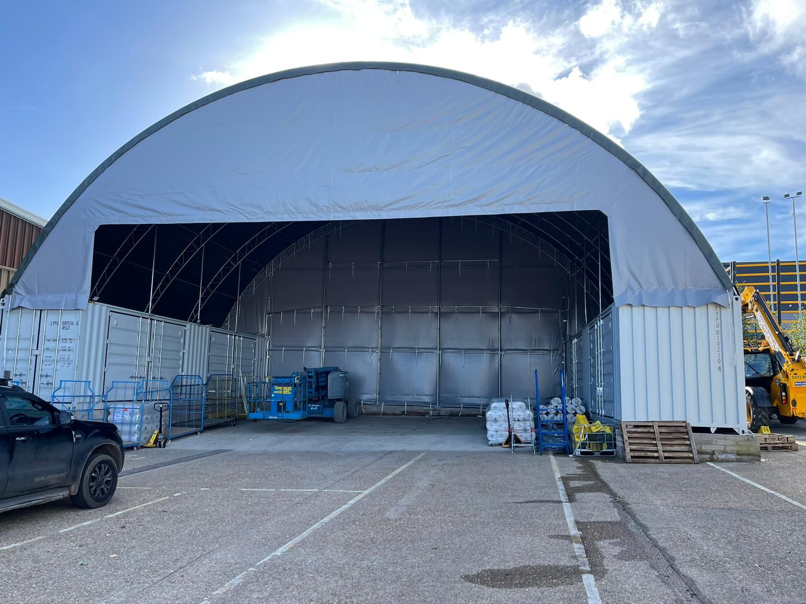 60x80ft Container Canopy
