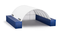 40 x 40 ft Container Canopy