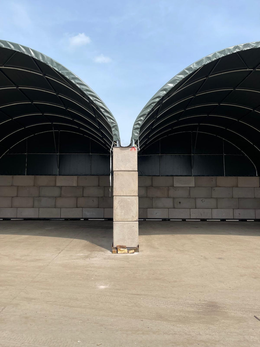 Temporary Industrial Buildings for Aggregates | VARNA – Varna EU