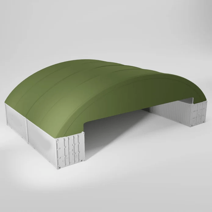  SKYSHEILD  Double Trussed  60x40ft Container Canopy