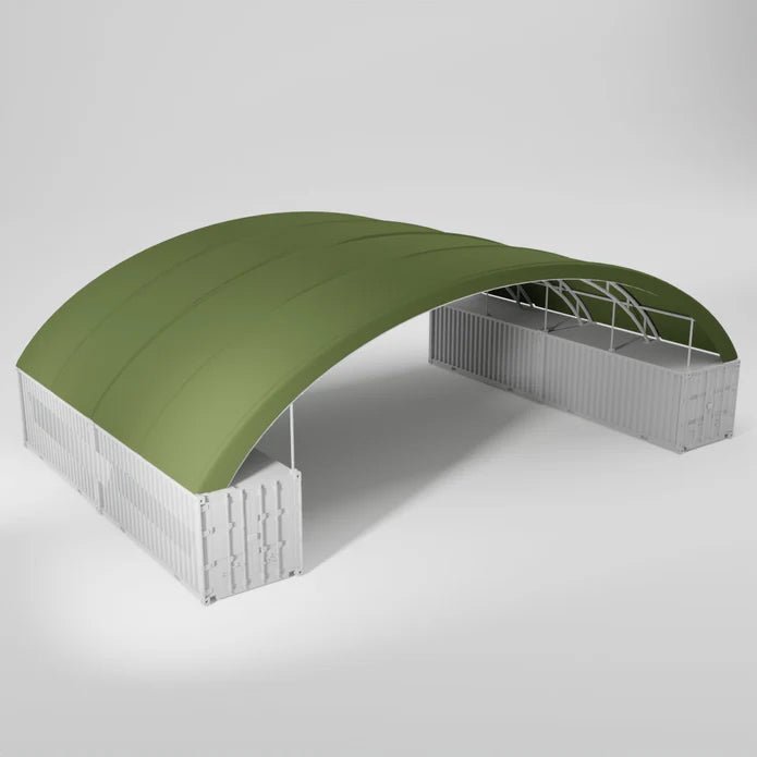  SKYSHEILD  Double Trussed  60x40ft Container Canopy