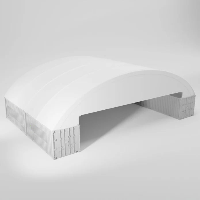  SKYSHEILD  Double Trussed  60x40ft Container Canopy