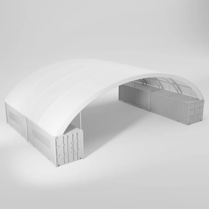  SKYSHEILD  Double Trussed  60x40ft Container Canopy