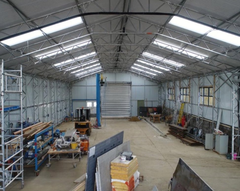 Energy-Efficient Insulated Steel Construction: Providing a comfortable indoor space in any climate.