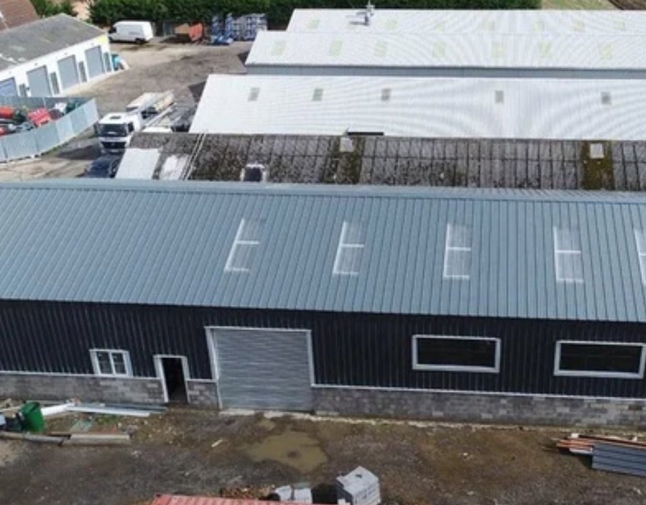 Weather-Resistant Insulated Steel Building: Designed to withstand harsh conditions with insulation for added comfort.